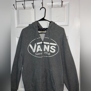 Vans Checkered Gray Hoodie